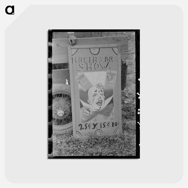 アートポストカード-Penasco Spanish-American Show
 - ラッセル リー Postcard.