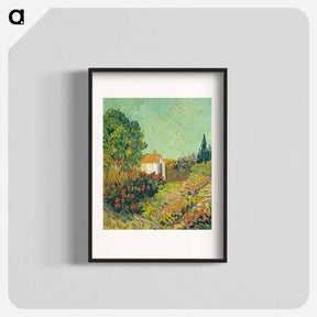 アートポスター-Vincent van Gogh's Landscape - フィンセント ファン ゴッホ Poster.