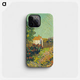 Vincent van Gogh's Landscape - フィンセント ファン ゴッホ Phone Case.