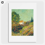 Vincent van Gogh's Landscape - フィンセント ファン ゴッホ Poster.