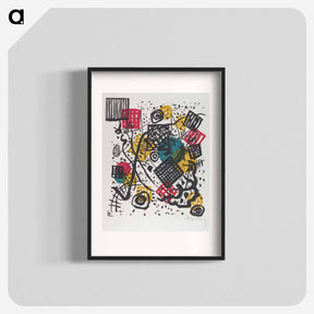 アートポスター-Kleine Welten V (Small Worlds V) - ワシリー カンディンスキー Poster.