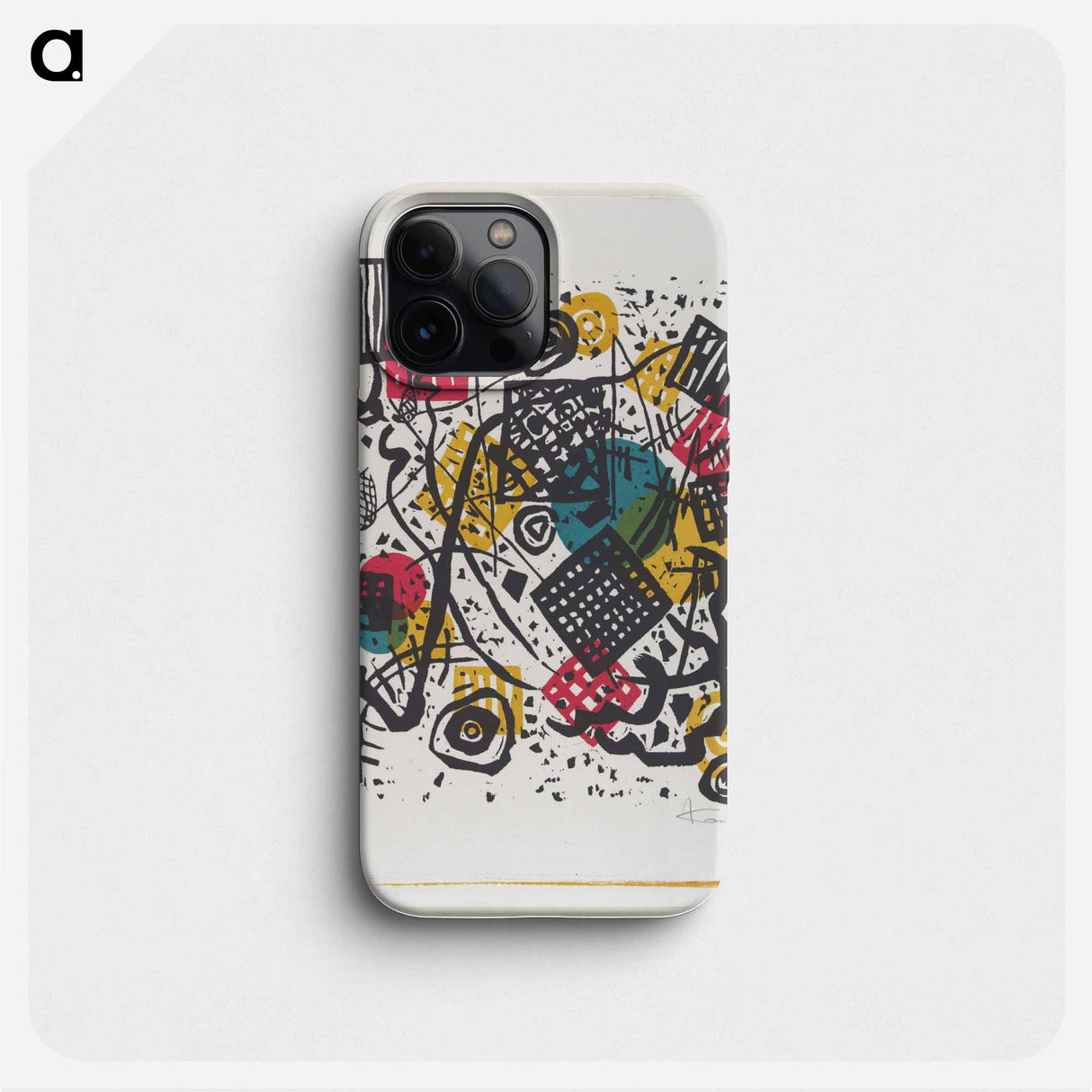 Kleine Welten V (Small Worlds V) - Wassily Kandinsky Phone Case.