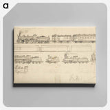 アートパネル-Railways (child's drawing)
 - ウィーン博物館 Canvas.