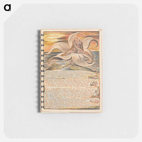 アートメモ帳-Jerusalem, Plate 28 - ウィリアム ブレイク Memo.