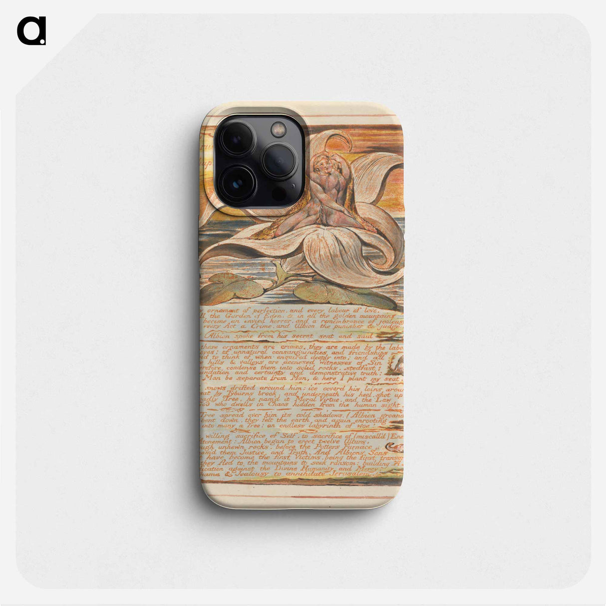 Jerusalem, Plate 28 - ウィリアム ブレイク Phone Case.