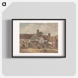 Old Farm Buildings - William Henry Hunt Poster.