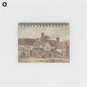 アートメモ帳-Old Farm Buildings - ウィリアム ヘンリー ハント Memo.