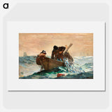 The Herring Net - Winslow Homer Poster.