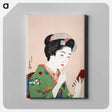 アートパネル-Woman Applying Rouge
 - イェール大学アートギャラリー Canvas.