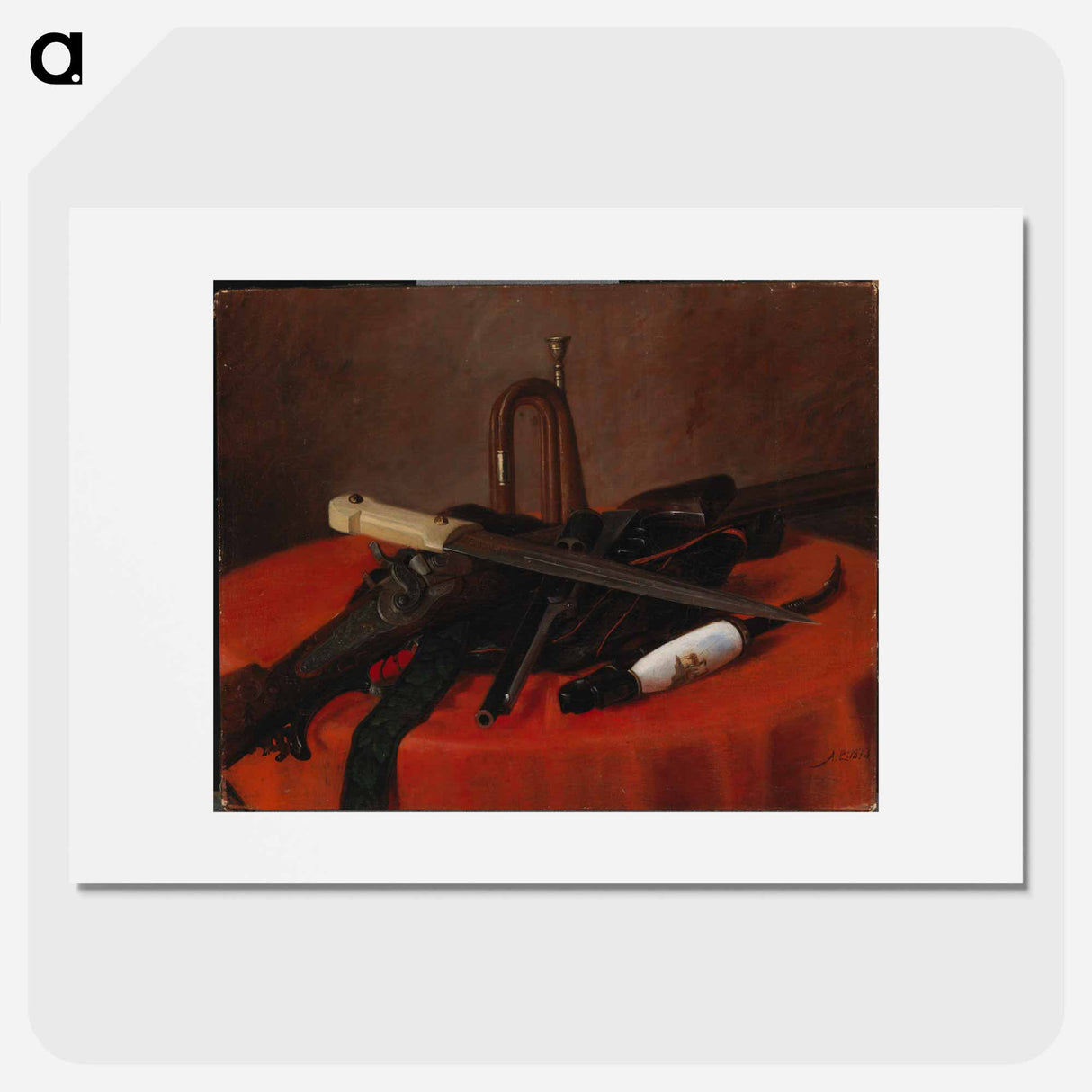 Still life - アルバート エーデルフェルト Poster.
