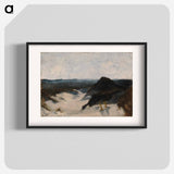 Shore view, knocke - アルフレッド ウィリアム フィンチ Poster.