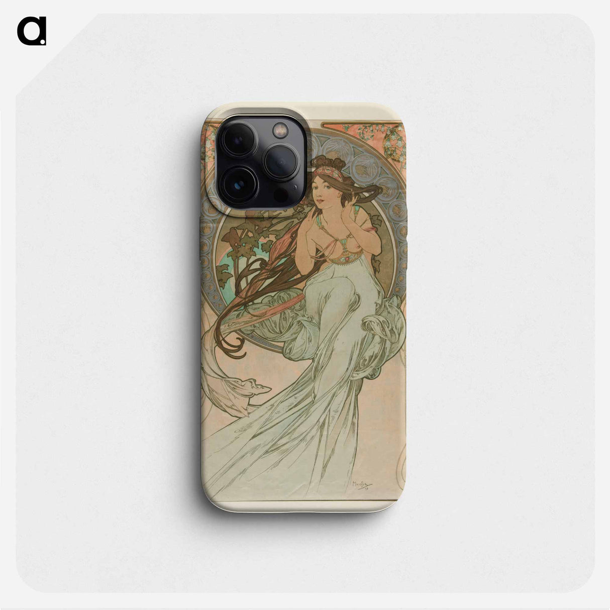 Music - Alphonse Mucha Phone Case.