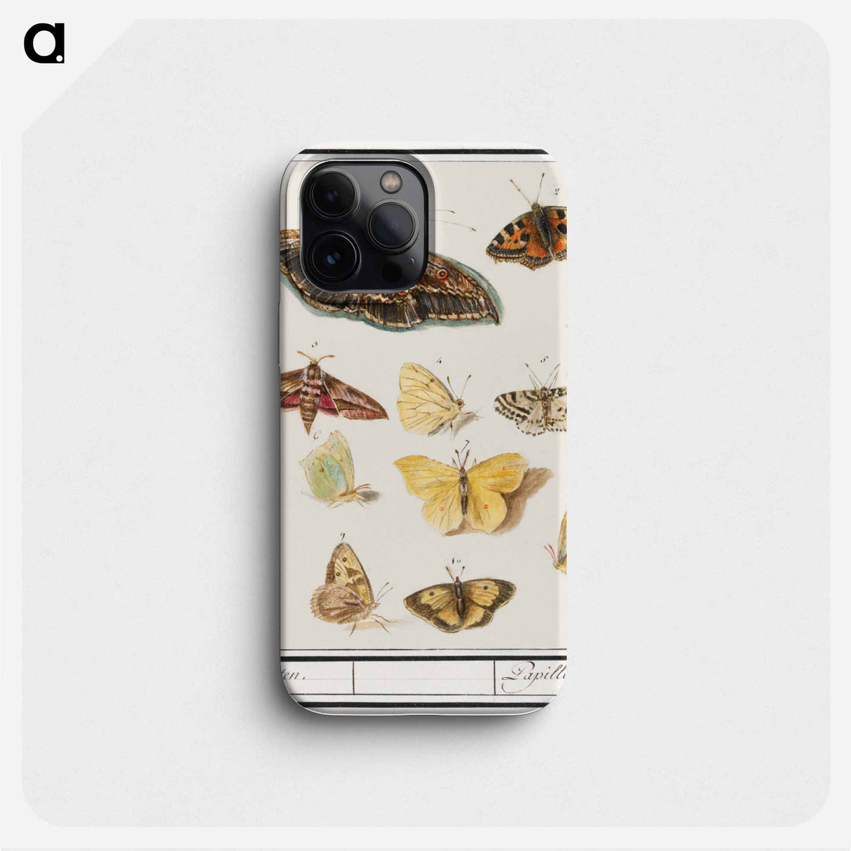 Butterflies and moths - アンセルムス ボエティウス デ ブート Phone Case.