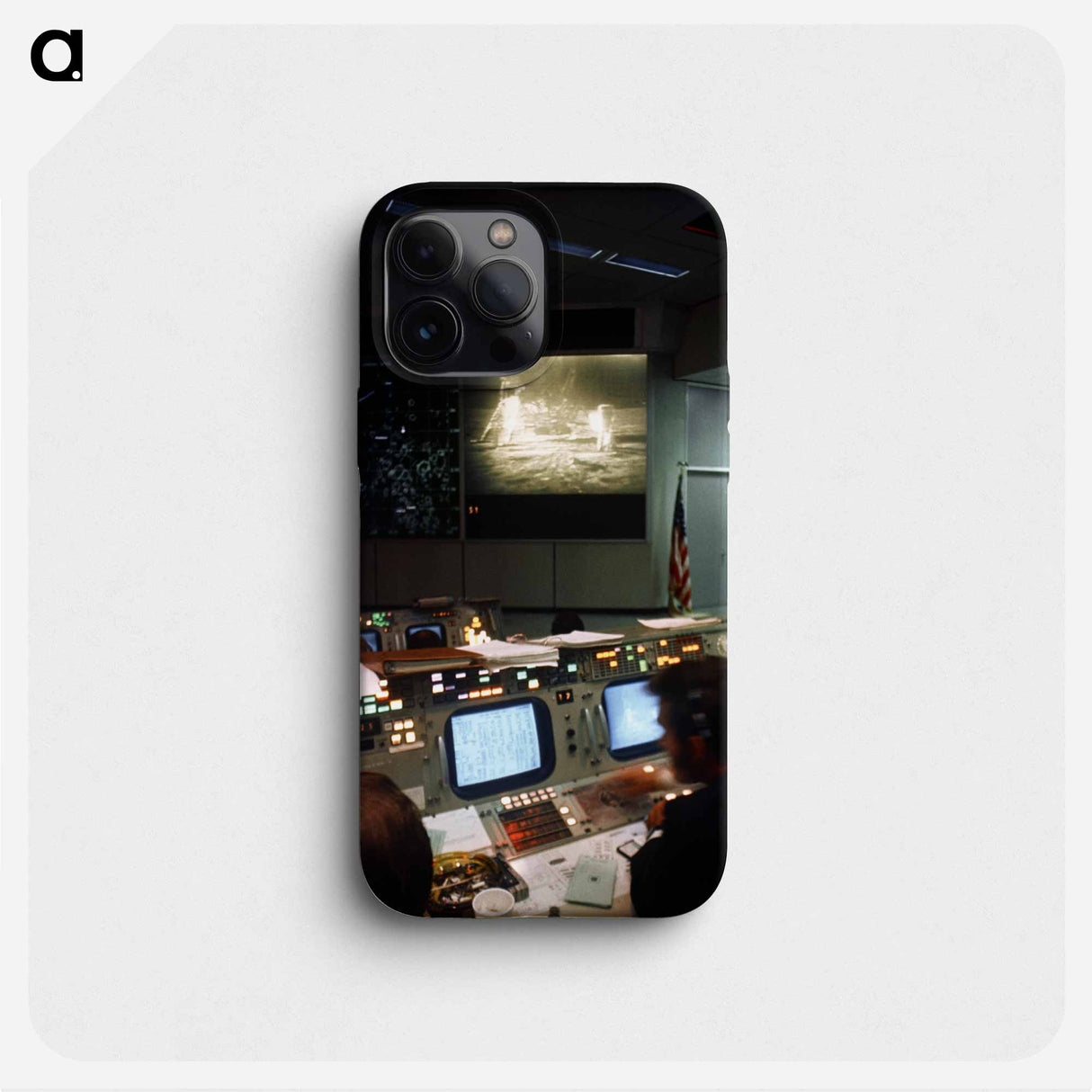 Mission Operations Control Room - Apollo Moon Landing Phone Case.