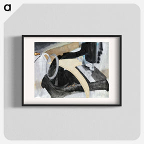 アートポスター-Hand Sewing Machine - アーサー ダヴ Poster.