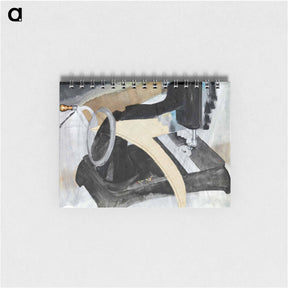 アートメモ帳-Hand Sewing Machine - アーサー ダヴ Memo.