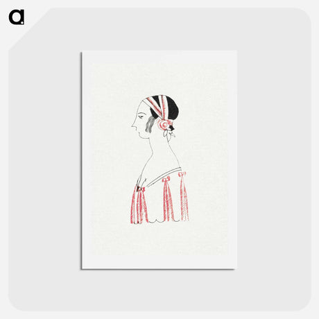 アートポストカード-Les Gorgerettes
 - シャルル マルタン Postcard.