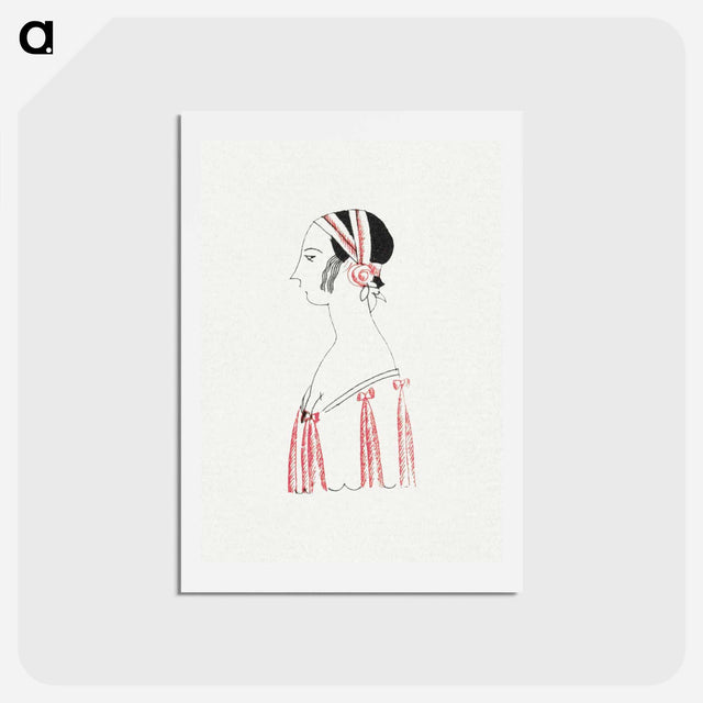 アートポストカード-Les Gorgerettes
 - シャルル マルタン Postcard.