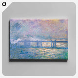 Charing Cross Bridge - Claude Monet Canvas.