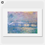 Charing Cross Bridge - Claude Monet Poster.