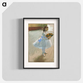 アートポスター-Dancer with a Fan
 - ダラス美術館 Poster.