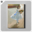 アートパネル-Dancer with a Fan
 - ダラス美術館 Canvas.