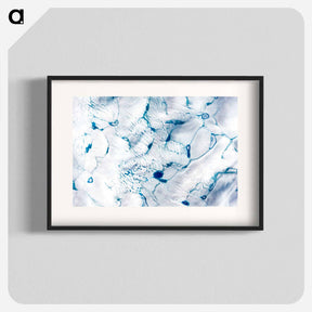 アートポスター-Early Melt on the Greenland Ice Sheet
 - 上空からの地球 Poster.