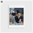 アートポストカード-The Café Concert - エドゥアール マネ Postcard.
