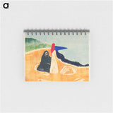 Two Women on the Shore - エドヴァルド ムンク Memo.