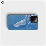 Naked woman. Sketchbook: Nude Study of Medusa for 'The Death of Medusa I' - エドワード バーン ジョーンズ Phone Case.