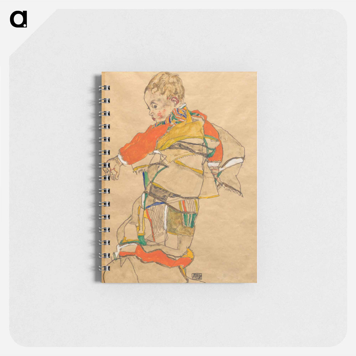 Portrait of a Child - エゴン シーレ Memo.