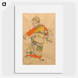 Portrait of a Child - Egon Schiele Poster.