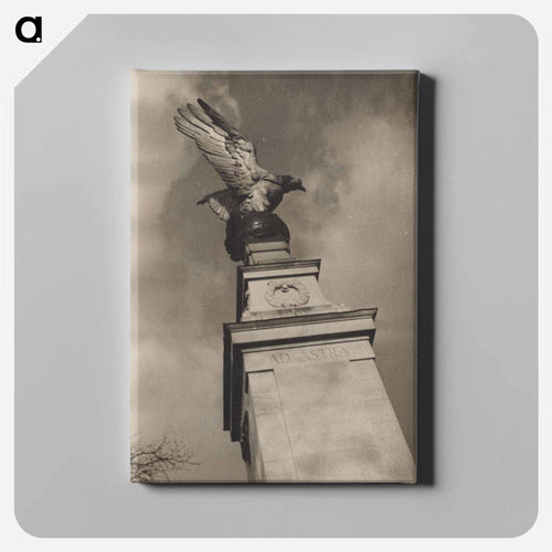 London statue - エリック リー ジョンソン Canvas.