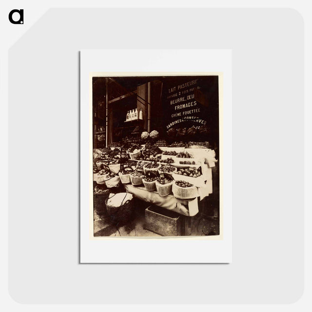 アートポストカード-Rue Sainte-Opportune
 - ウジェーヌ アジェ Postcard.