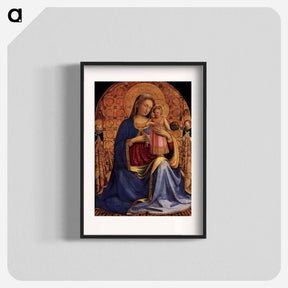 アートポスター-Madonna and Child - フラ アンジェリコ Poster.