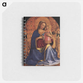 アートメモ帳-Madonna and Child - フラ アンジェリコ Memo.