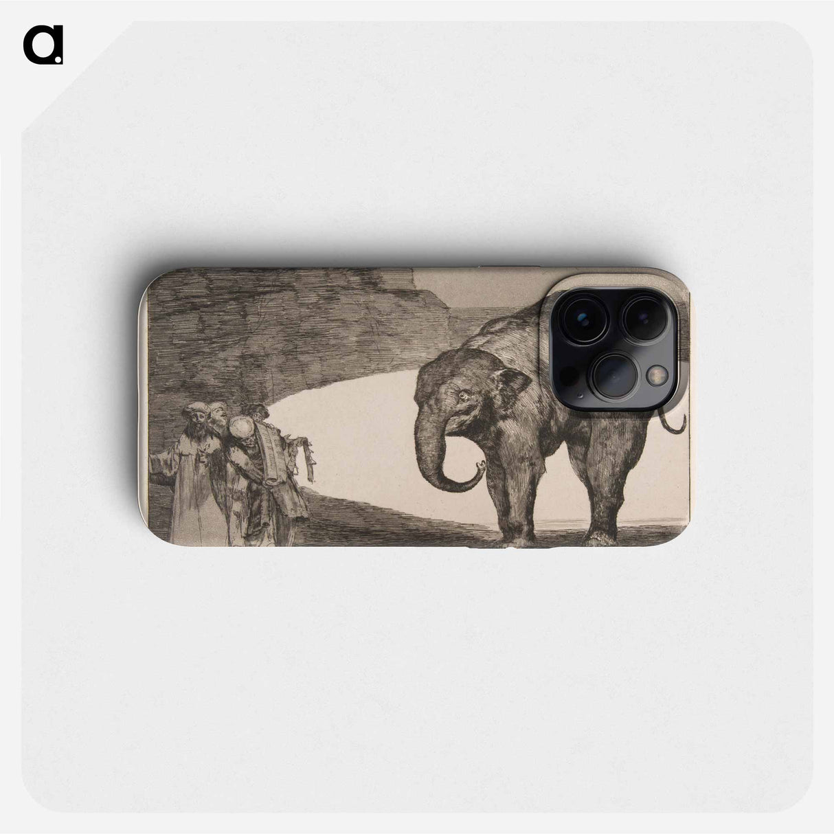 Animal Folly - Francisco de Goya Phone Case.