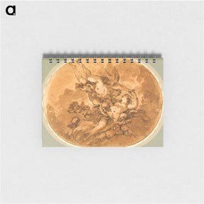 アートメモ帳-Eros and Psyche: Design for a Ceiling - フランソワ ブーシェ Memo.