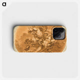 Eros and Psyche: Design for a Ceiling - フランソワ ブーシェ Phone Case.