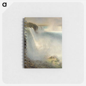 アートメモ帳-Niagara Falls, from the American Side - フレデリック エドウィン チャーチ Memo.