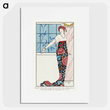 Costumes Parisiens: Grande robe du soir - ジョージ バービエ Poster.