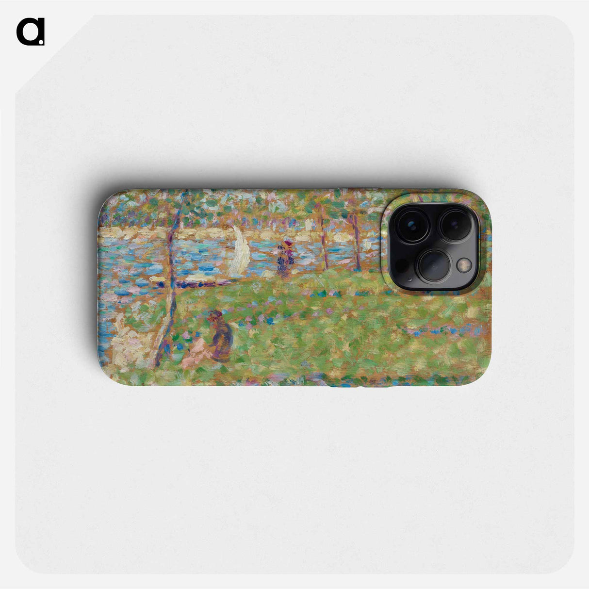 Study for "La Grande Jatte" - ジョルジュ スーラ Phone Case.