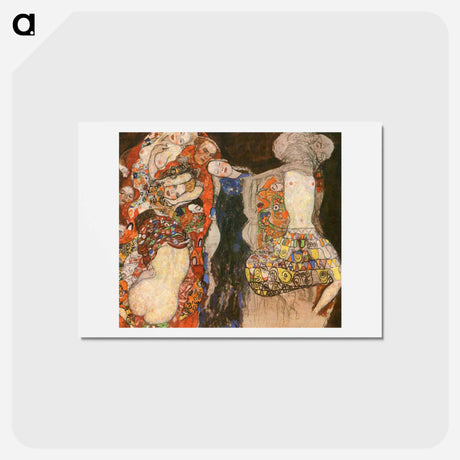 アートポストカード-The Bride - グスタフ クリムト Postcard.