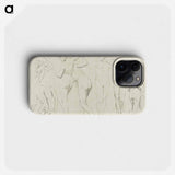 Vijf naaktstudies; drie met opgeheven armen, de andere op de rug gezien - アンリ ファンタン ラトゥール Phone Case.