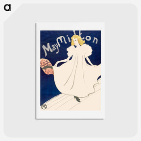 アートポストカード-May Milton - アンリ ド トゥールーズ ロートレック Postcard.