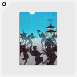 アートポストカード-Dance for Obon Festival - 高橋 宏明 Postcard.