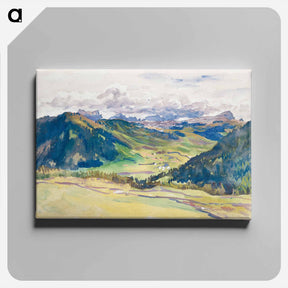 アートパネル-Open Valley, Dolomites - ジョン シンガー サージェント Canvas.