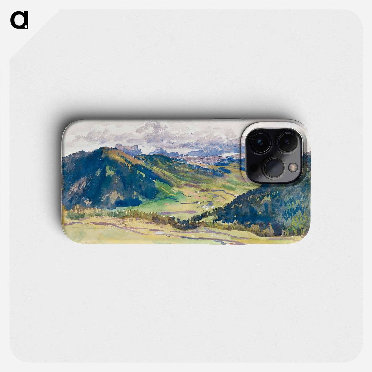 Open Valley, Dolomites - John Singer Sargent Phone Case.