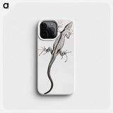 Lizard - Julie de Graag Phone Case.