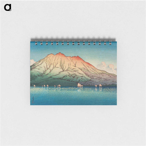 Sakurajima, Kagoshima, from the series Selected Views of Japan (Nihon fūkei senshū), woodblock print - 川瀬 巴水 Memo.